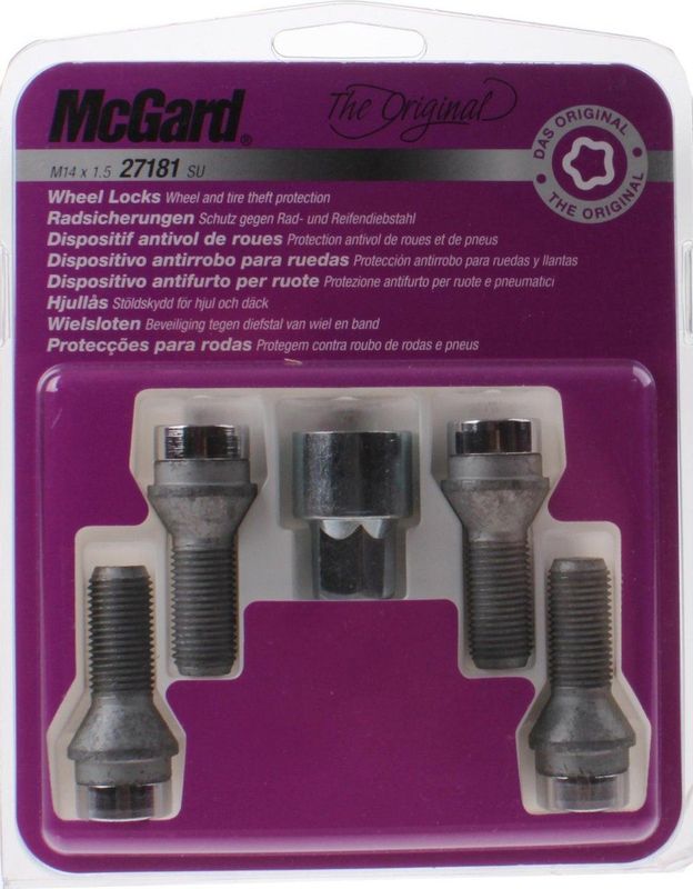 McGard - Slotbouten - Conisch - 30 mm - 4 Stuks