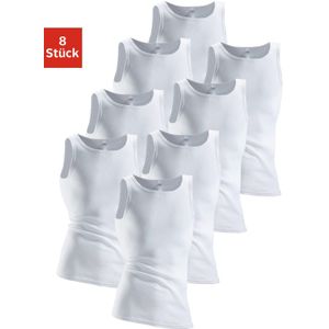 Clipper Hemd van dubbelrib, tanktop, onderhemd (8 stuks)
