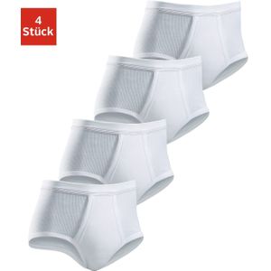Clipper Slip, (Packung, 4 St.), schlichtes Basic für jeden Tag aus Doppelripp