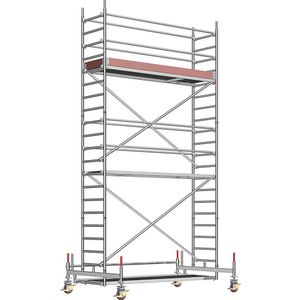 Layher Universele rolsteiger, standaarduitvoering, steigerhoogte 5,58 m