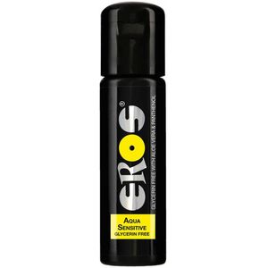 Glijmiddel op waterbasis Eros Glycerin Free 100 ml (100 ml)