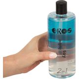 Eros 2-in-1 lube en toy Glijmiddel op Waterbasis - 500 ml
