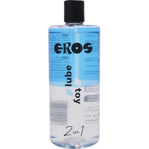 Eros 2-in-1 lube en toy Glijmiddel op Waterbasis - 500 ml