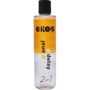 Eros - 2-in-1 #anal #delay Anaal Glijmiddel - 250 ml