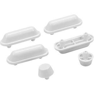 Cornat - Bufferset - Wit - Kunststof - Accessoires voor WC-bril