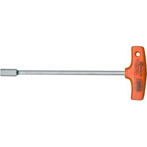 Connex COX583010 Dopschroevendraaier met T-handvat, zilver/zwart/rood, 10 x 230 mm