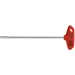 Connex - COX583010 - Dopschroevendraaier - Zilver/Zwart/Rood - Chroom-Vanadium Staal