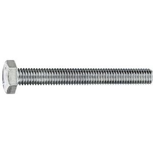 Connex KL4081040 zeskantmoeren m10 x 40 mm DIN 933 1000 g verzinkt kleurrijk