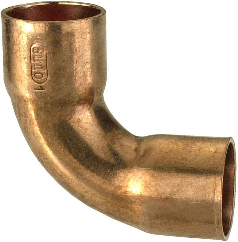 Cornat - T5602A18 - Cu-Soldeer Bocht 90Gr - Koper - 10 Stuks