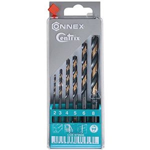 Connex COX972606 2 tot 8 mm 6-delige Centrix boorset