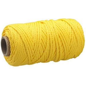Connex Multifunctioneel touw 1,7 mm x 100 m, polypropyleen, geel, DY2702848