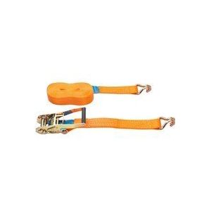 Connex B34414 sjorband met spanratel en haken, 50 x 8000 mm EN12195-2, belastbaar tot 5000 kg in omsnoering