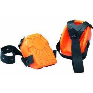 Connex - Kniebeschermers Ergo-Fix - Zwart - Materiaal: Kunststof