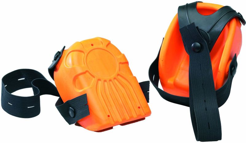 Connex - Kniebeschermers Ergo-Fix - Zwart - Materiaal: Kunststof