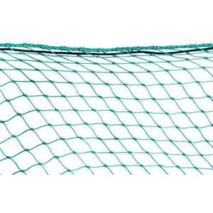 Connex Aanhangernet 350 x 180 cm - groen - 45 x 45 mm maaswijdte - 3 mm dikte - Inclusief elastisch touw - robuust weefsel - weer- en UV-bestendig/bagagenet voor vastzetten van lading / B34069