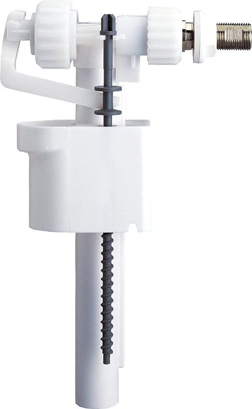 Cornat - Universele Spoelkastkraan - Kunststof/Messing - Voor Laag- of Hooghangende Reservoirs - Inclusief Bevestigingsmateriaal