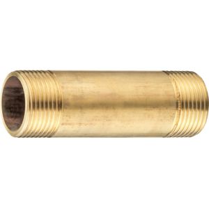 Rohrnippel Messing blank, 1/2 ag, 40 mm Schraubfittings - Cornat