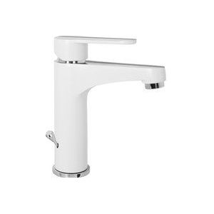 CORNAT Waschtischarmatur »""Navia"" - Verchromter Messingkörper - Hohe Auslaufhöhe«, Mit Ablaufgarnitur / Wasserhahn Bad / Waschbecken-Armatur / Badarmatur