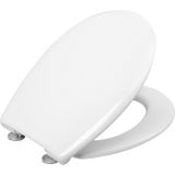 CORNAT WC-Sitz »Flaches Design - Pflegeleichter Duroplast - Quick up & Clean Funktion«, Absenkautomatik - Bequeme Montage von oben / Toilettensitz