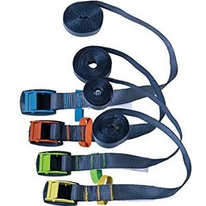 Connex Sjorband - eendelig - 3 m x 25 mm - 200 kg maximale belastbaarheid - met klemslot, zonder haak - van polyester/spanband/ladingbeveiliging / B34426