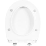 Cornat Wc-bril ""Citroen"" - fruitig fris design - onderhoudsvriendelijk thermoplast - Quick up & Clean-functie - softclosemechanisme - comfortabele montage van boven/toiletbril/wc-deksel / KSDSC104