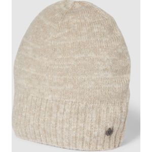 Beanie met labelpatch