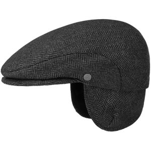 Herringbone Pet met Oorbescherming by bugatti Flat caps