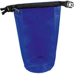 Waterdichte tas blauw 2 liter