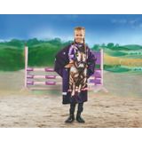 Trend-Design - Kinder Kapmantel - Jockey Hooks - Zwart - 100% Polyester