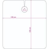 Trend-Design - Kinder Kapmantel - Jockey Hooks - Zwart - 100% Polyester