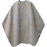 Trend-Design - Barber Kapmantel - Zwart/Wit Krijt - 100% Polyester