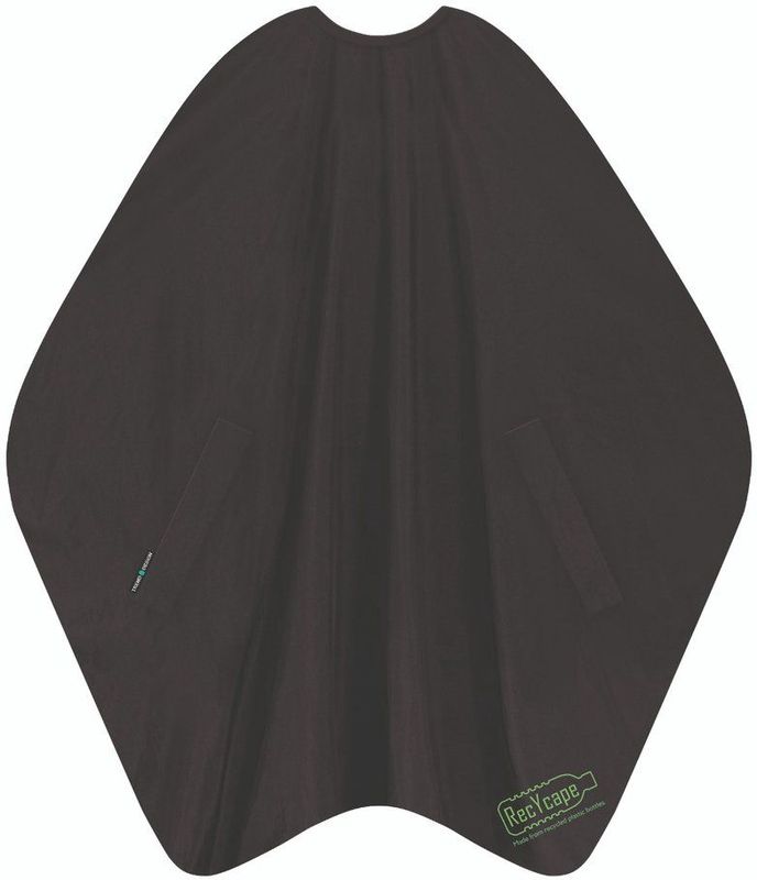 Trend-Design - RecYcape Nano - Kapmantel - Zwart - Drukknopsluiting