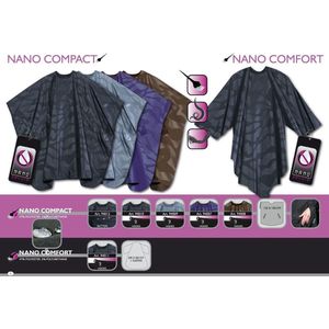 Trend-Design Kapmantel Nano Comfort Zwart 205x205cm