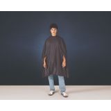 Trend-Design Kapmantel - Uni - Grijs - Polyester