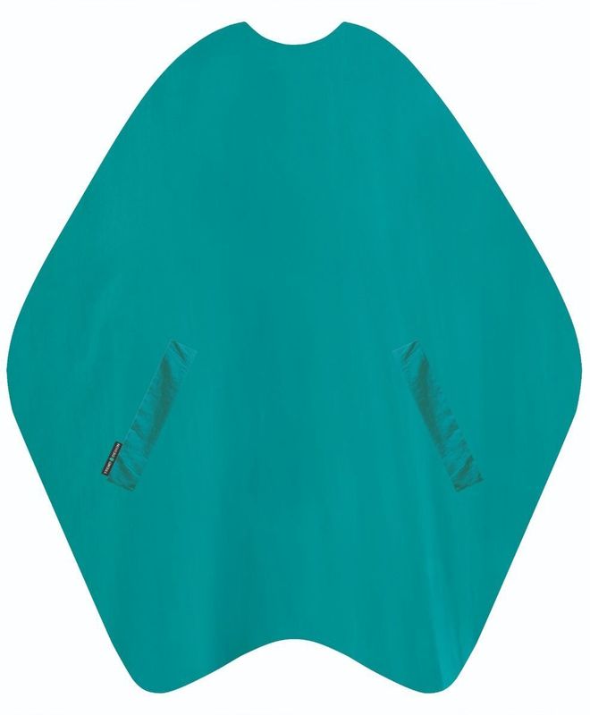 Trend Design - Classic Kapmantel - Smaragd - Hoofdmateriaal - Haaksluiting