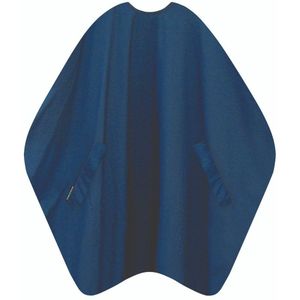 Trend Design - Classic Kapmantel - Marine Blauw - Haaksluiting