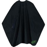 Trend-Design Kapmantel Classic button Zwart 135x150cm