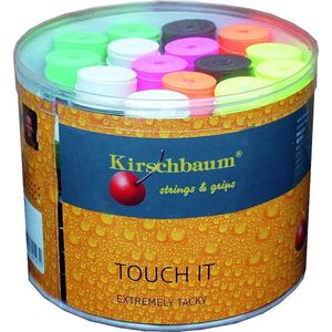 Kirschbaum Box met 60 handgrepen, Touch IT 0,50 mm, wit, 0,50 mm, uniseks, volwassenen
