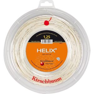 Kirschbaum Helix Tenniskoord, uniseks, volwassenen, grijs, 1,25 mm x 200 m