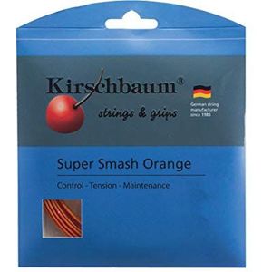 Kirschbaum Super Smash Garniture Tennissnaren, 1,23 mm x 12 m, oranje