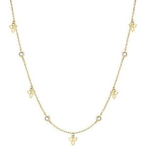 Tamaris - Damesketen - Goud - Roestvrij Staal - 4 Zirkonia - 40 cm