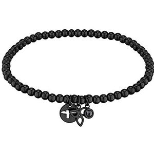 Tamaris - Kralenarmband - Roestvrij Staal - Zirkonia - 17 cm