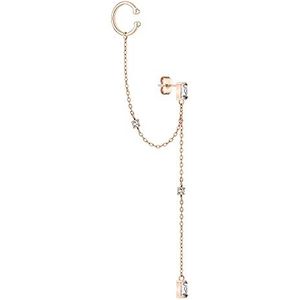 Tamaris Oorbellen  rose-goud / transparant