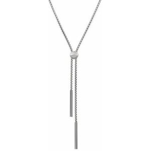 Liebeskind Berlin - Y-Ketting - Roestvrij Staal - Siliconen Sluiting