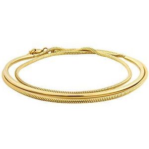 LIEBESKIND - Damesketting - Roestvrij staal - 58 cm - Verschillende Draagmogelijkheden