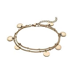 Liebeskind Berlin - Armband - Roestvrij Staal - Roségoud - 17 cm + 3 cm Verlenging