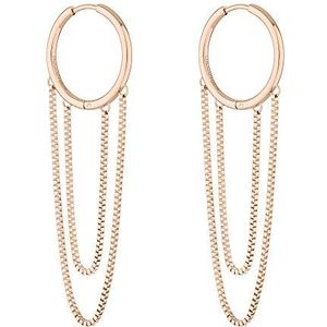 Liebeskind - Creolen - Roestvrij Staal - 6,5 cm - Klapsluiting