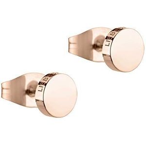 Liebeskind - Oorstekers - Roestvrij Staal - Roségoudkleurig
