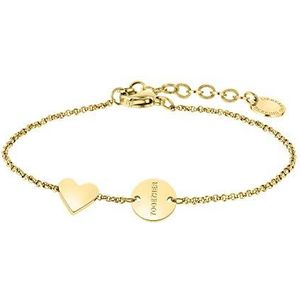 Liebeskind Armband roestvrij staal goud LJ-0522-B-20
