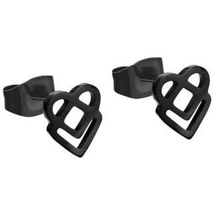 Liebeskind - Oorstekers - Zwart - Roestvrij Staal